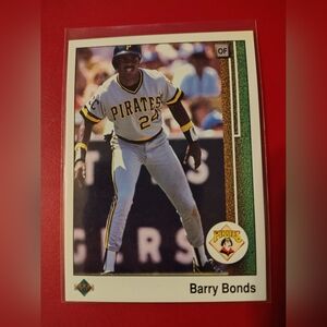 Barry Bonds 1989 Upper Deck #440 Pittsburgh Pirates Baseball Card